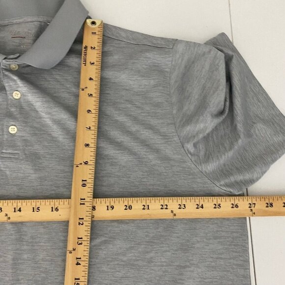 Walter Hagen Essentials Polo Mens 2XL Gray Short Sleeve Shirt Golf - Picture 9 of 10